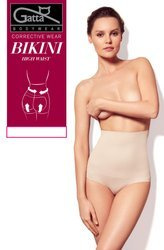Figi Gatta Corrective Bikini High Waist 1464S light nude/odc.beżowego