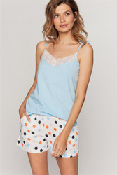 Piżama damska na ramiączkach Cana 954