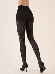 Rajstopy damskie z mikrofibry Gabriella 312 Wawes