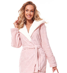 Szlafrok krótki z kapturem L&L 2318 Loop