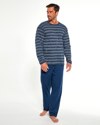 Piżama Cornette Various 138/35 dł/r M-XL grafitowy