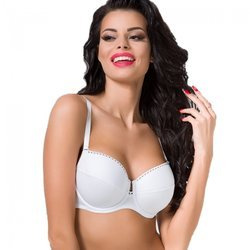 Biustonosz usztywniany Alles Elena II U biały