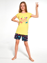 Piżama Cornette Kids Girl 787/93 Caribbean 86-128 żółty