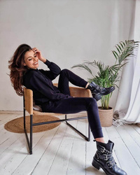 Dres damski komplet Mistic/ Czarny - Dolce Sonno