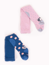 Rajstopy YO! do raczkowania art.RA 25 Girl 80-98 mix kolor