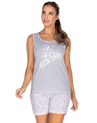 Piżama damska na ramiączkach 627 M-XL - Regina