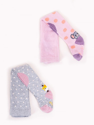 Rajstopy YO! do raczkowania art.RA 25 Girl 62-80 mix kolor