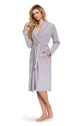 Szlafrok damski welurowy Lydie 389 - De Lafense