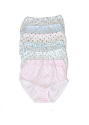 Figi Gucio S-2XL A'5 ocieplane biały-kwiatki