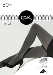 Rajstopy Gatta Trini wz.03 50 den 2-4 grafit-nero