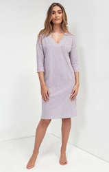 Koszula nocn z rękawem 3/4 - 102 Cana