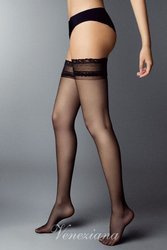 Pończochy Veneziana Ar Mercedes 6 den 1-4 bianco/biały